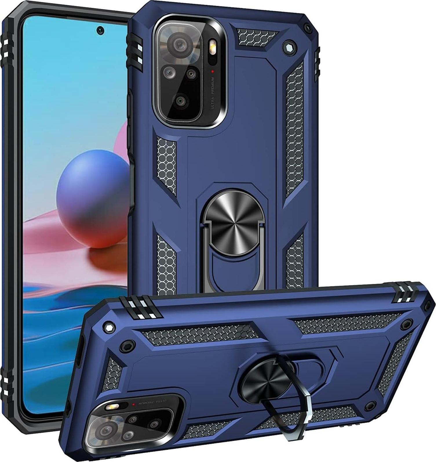 Custodia Con Tracolla Moex Per Xiaomi Mi Note 10 Lite – Cover In Silicone Trasparente Con Cordino Regolabile Fino A 155 Cm, Blu, Protezione 360°