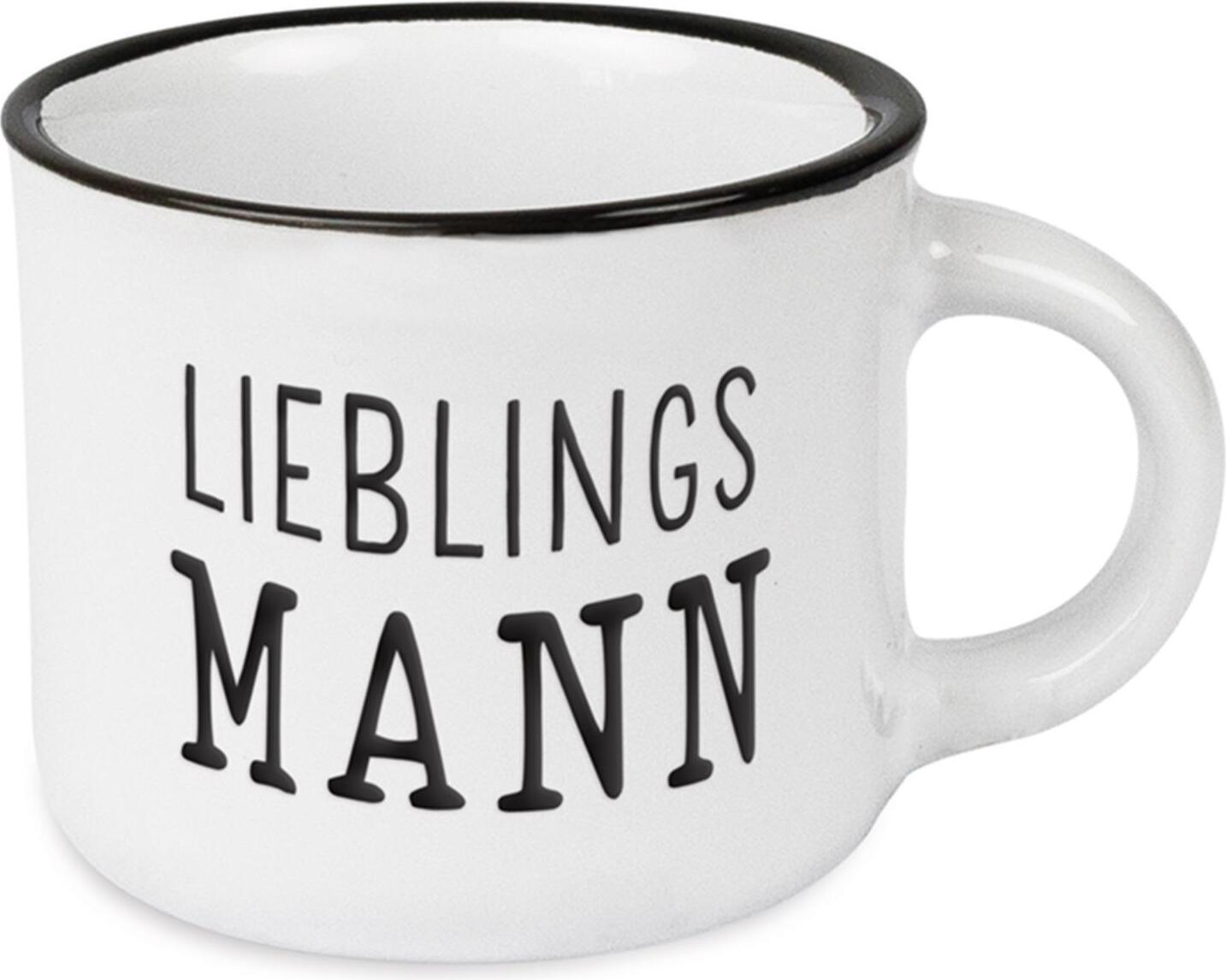 Basic Item Espresso-Tasse Vintage Lieblingsmann