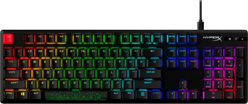 Gaming Tastatur HyperX 639N3AA#ABE Schwarz