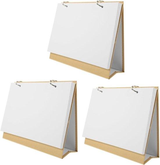 OEM Set aus 3 leeren Bürokalendern, als Adventskalender, Klapkalender, dekorativer Bürokalender, leere Bürokalender und stehender Kalender. 2026