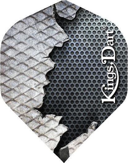 Kings Dart® Kings Dart Dart Flights "Metall", Eisen