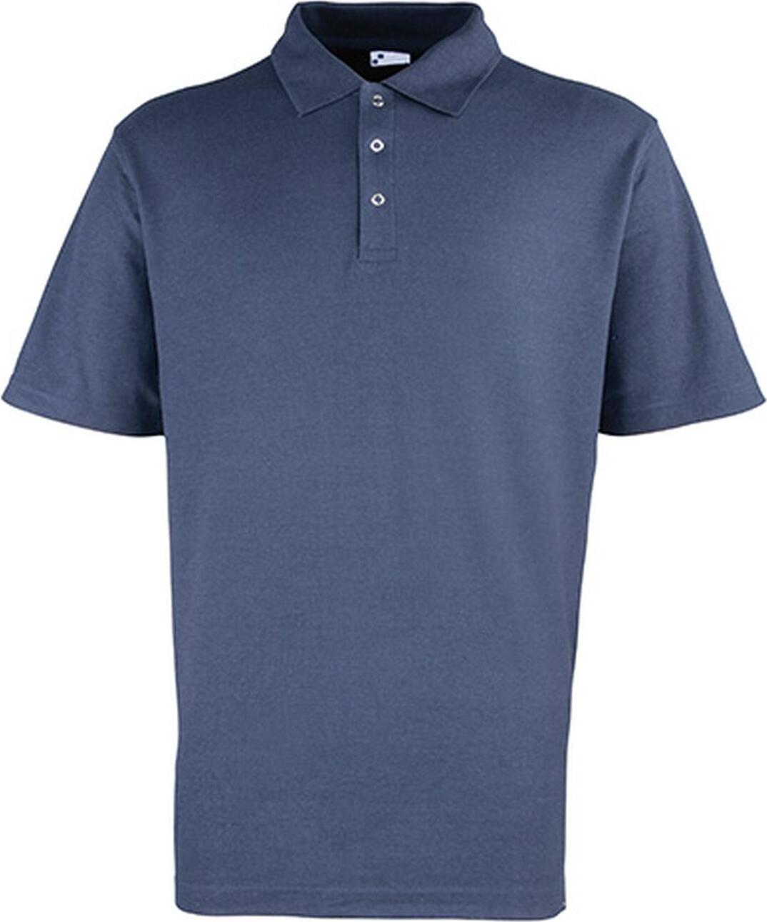 Premier Workwear PR610 | Herren Workwear Stud Polo / / WRAP - Farbe: Navy - Größe: L