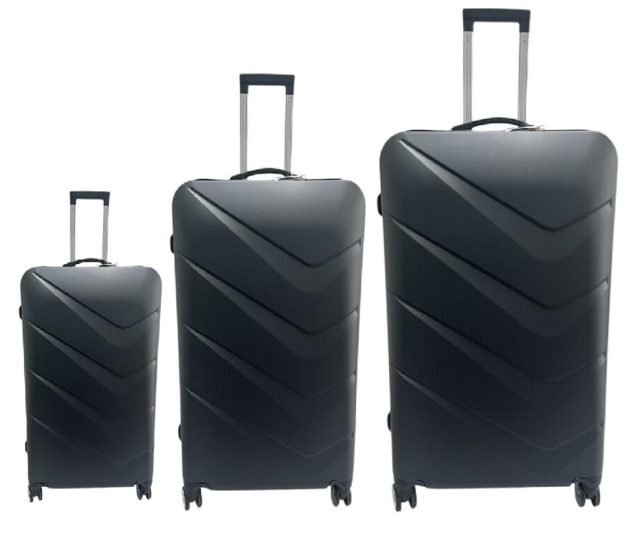 Michelino 3-tlg. Kofferset ABS Reisekoffer-Set Hartschalen Koffer Hartschale Trolley Neu