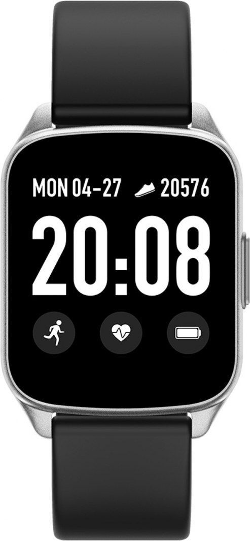 Smartwatch Unisex G. Rossi SW009-5 silber/schwarz (sg004f)