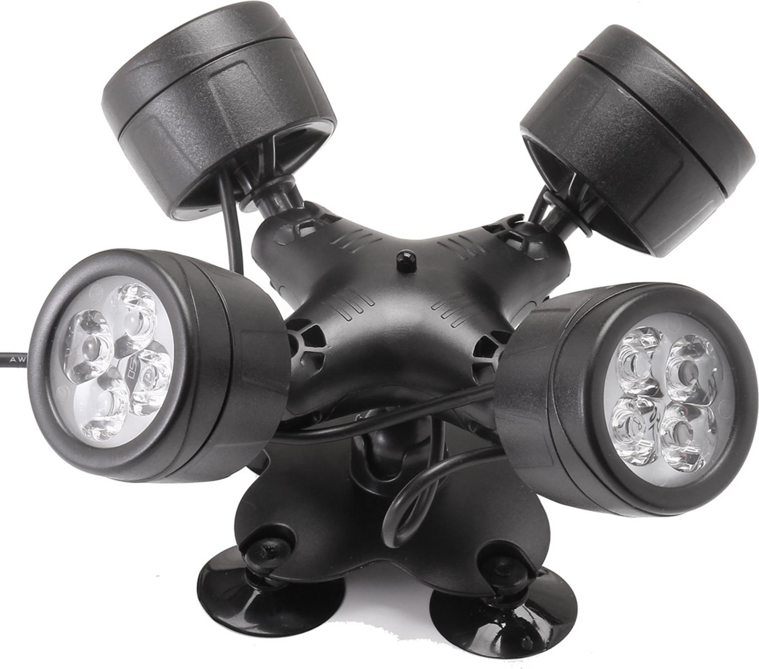 Lixada LED-Teichlicht RGB-Unterwasserlichter Farbwechsellicht Aquariumlichter Brunnenlichter
