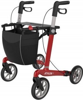Carbon Rehasense Athlon SL mit Softbereifung Rot L CRWRL600UP