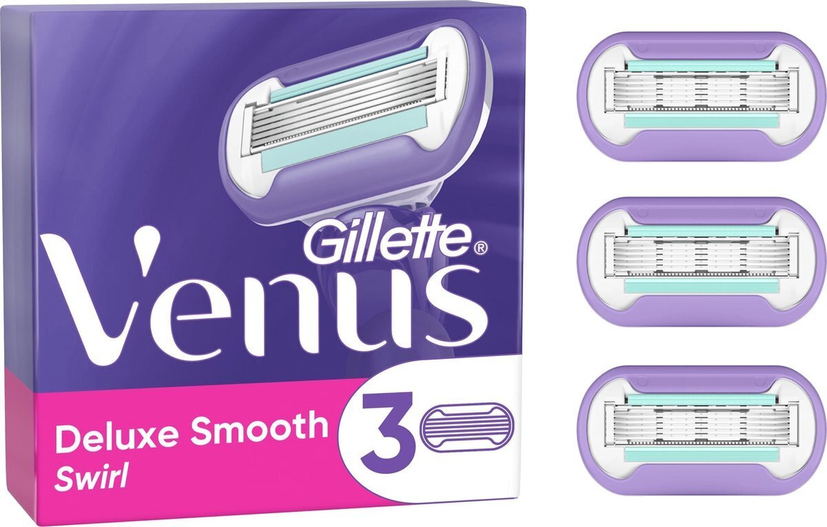 Gillette Venus Swirl Deluxe Smooth 3-Klingen-Rasierer Gil Venus Swirl 3