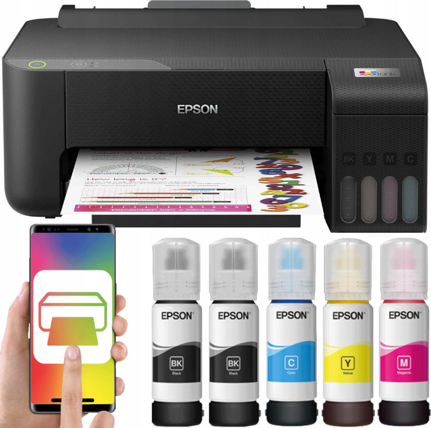 Epson Ecotank Wi-Fi-Farbdrucker - Kosten Drucken, Mit 7.500 Seiten Tinte
