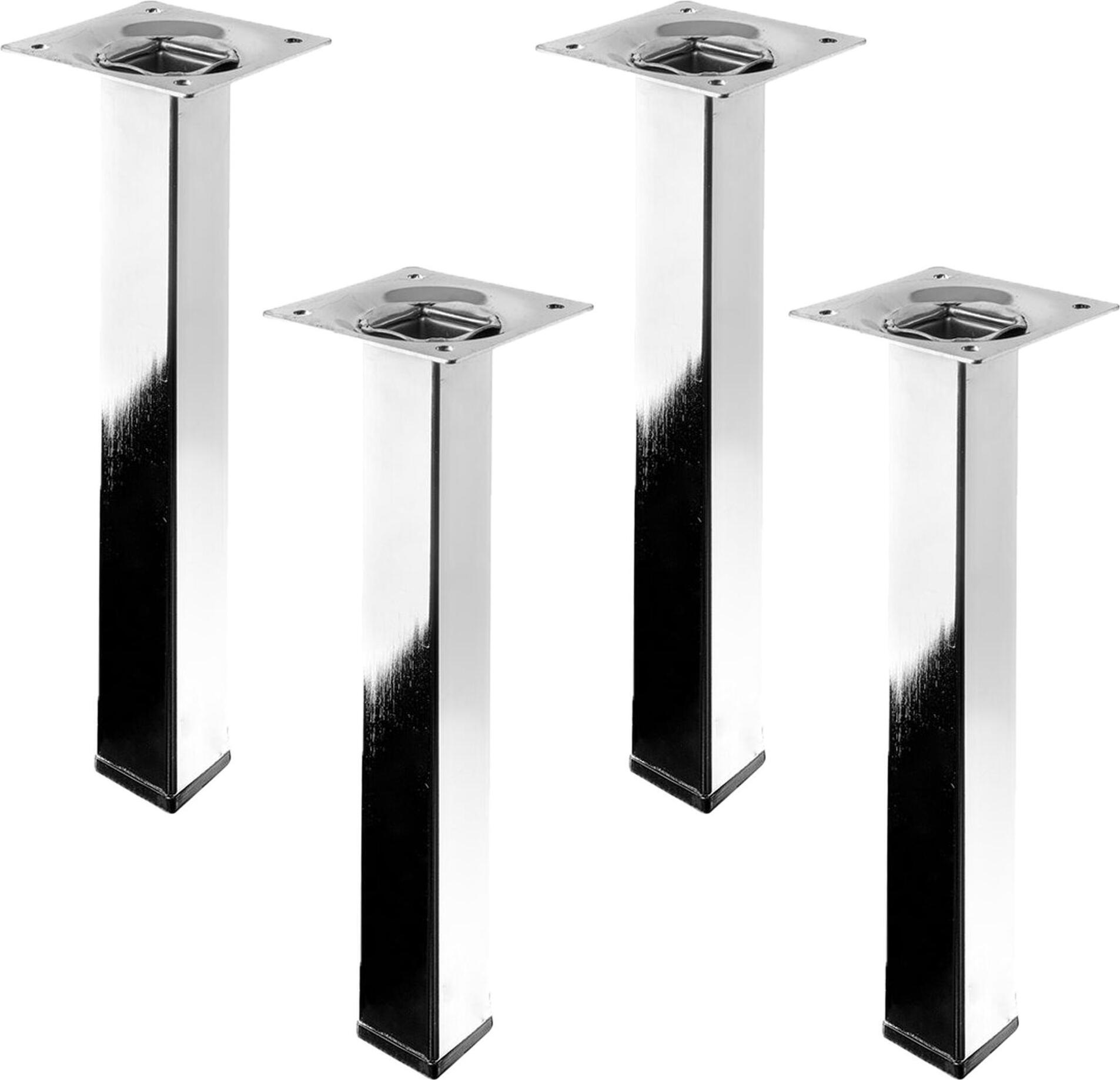 Tischbein Möbelfuß 4er Set verchromt 200 x 30 | Kaufland.de