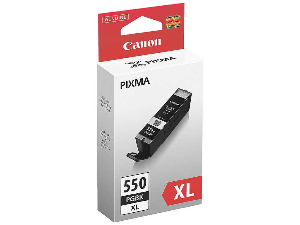 Canon PGI-550XL PGBK w/o sec, Vysoký (XL) výnos, Atrament na pigmentovej báze, 1 kusov