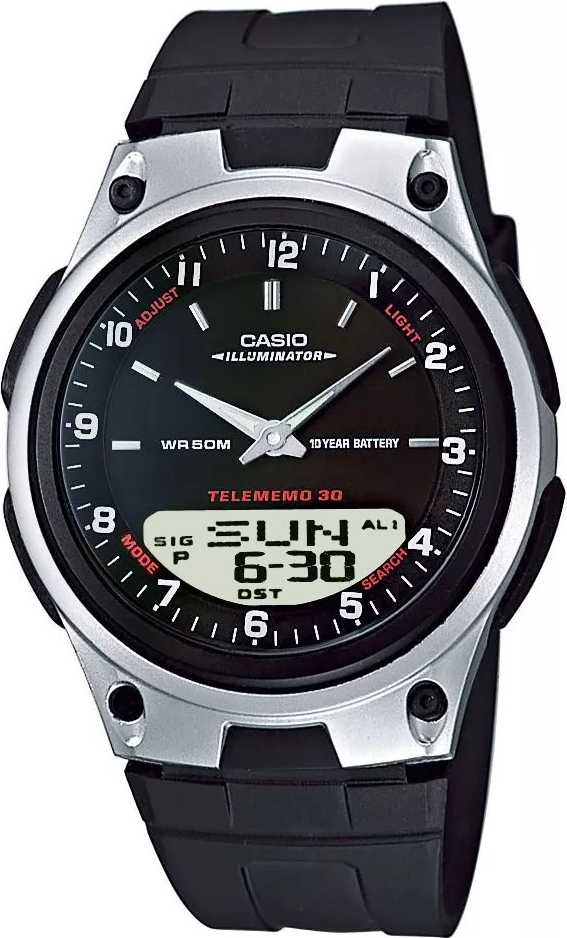 Casio DUAL Pánske hodinky AW-80-1AVDF + BOX