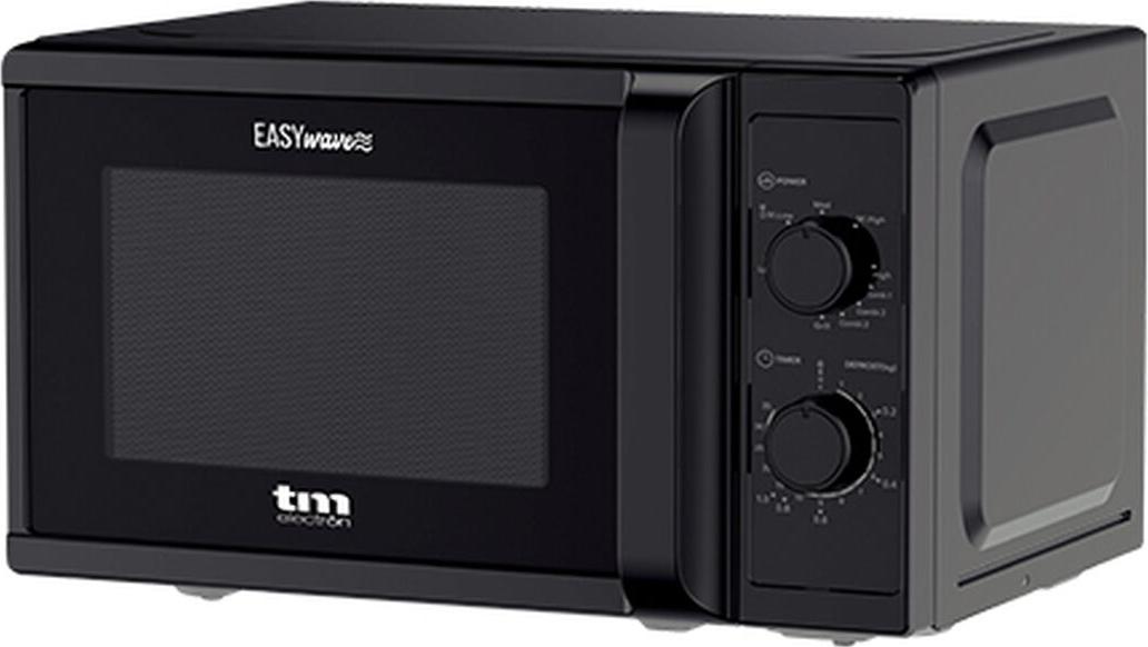 Mikrowelle mit Grill TM Electron Schwarz 700 W 20 L S6504209