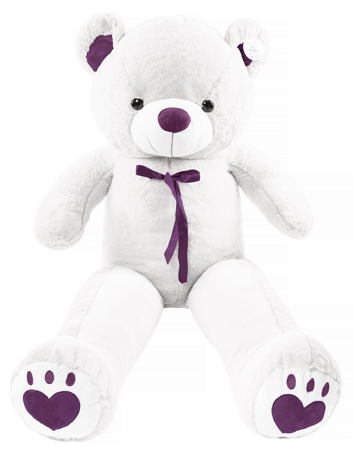 Mi Gustaw Gustaw Valor Teddybär 160cm - weiß