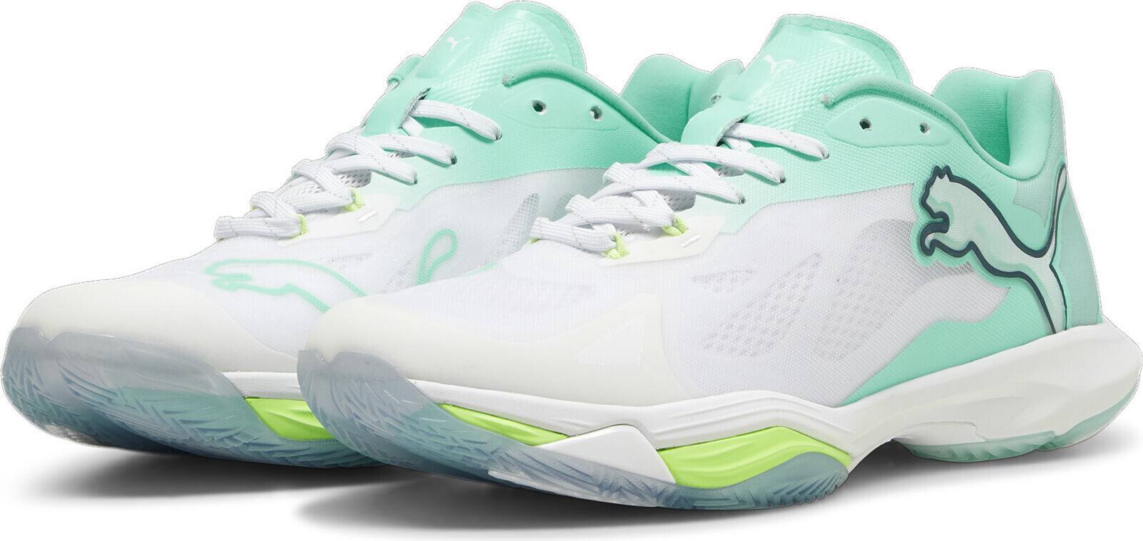 Puma Vantage Nitro W PUMA WHITE-ELECTRIC PEPPERMINT PUMA WHITE-ELECTRIC PEPPERMINT 7 108047/001 001
