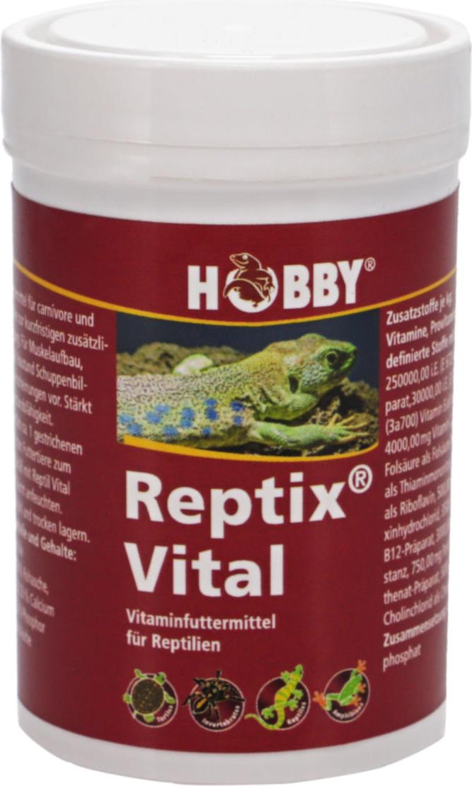 Hobby Reptix Vital, Vitaminpulver für Reptilien, 120 g 38030