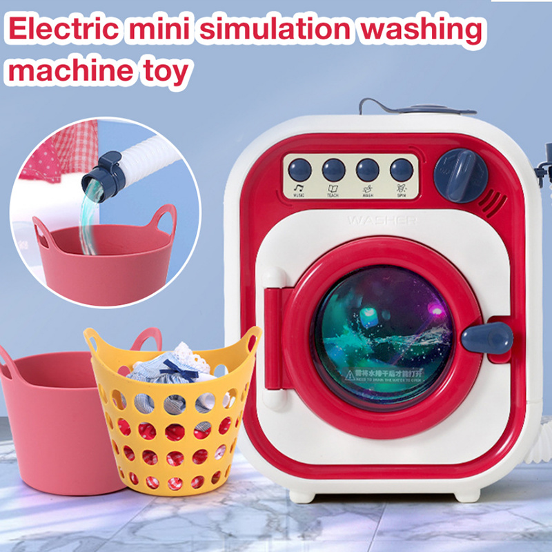 XL Waschmaschine kinder spielzeug Haushaltsgeräte 22 cm x 19 cm von Wasser 