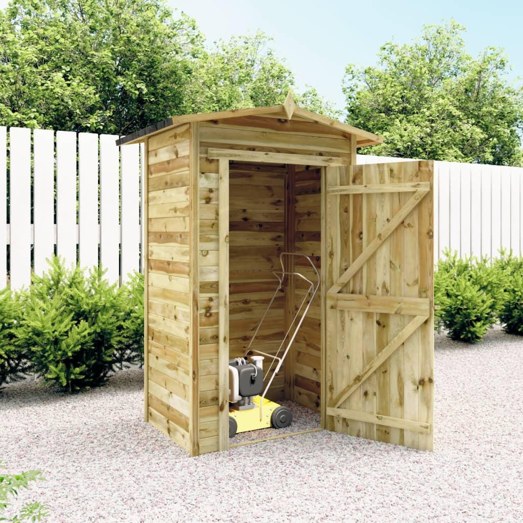 vidaXL Záhradný prístrešok Impregnovaná borovica