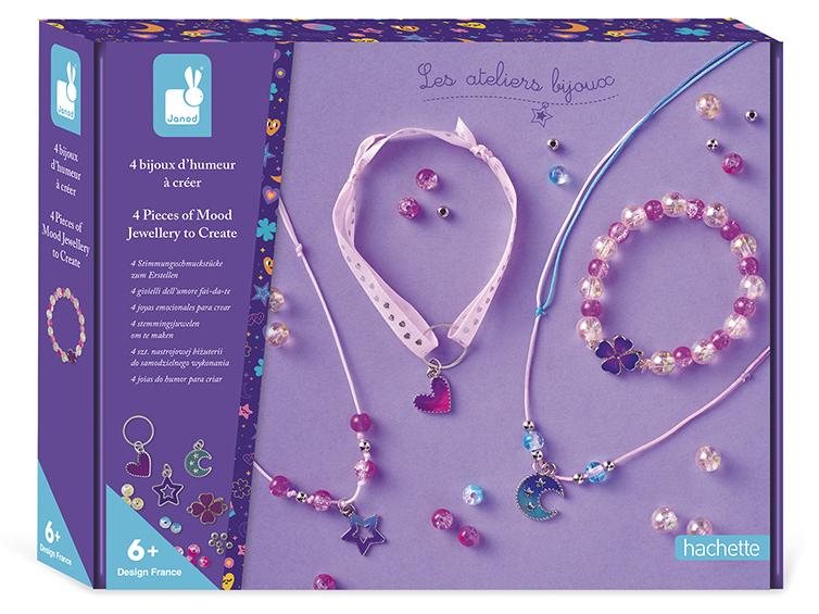 Janod Schmuck Bastelset - Kreatives Schmuckset für Kinder 9182