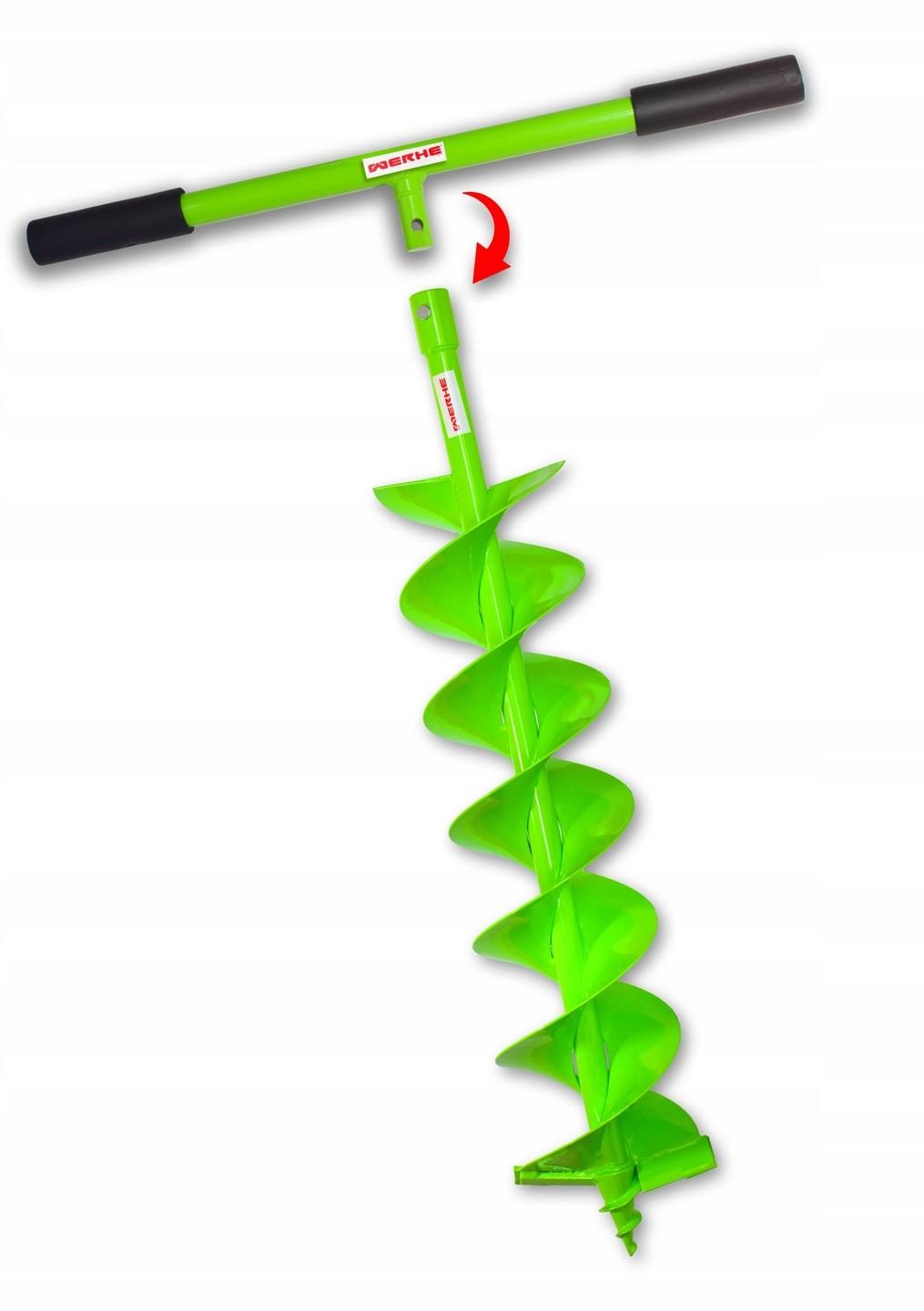 WERHE Handbohrer mit Adapter für Bohrer
