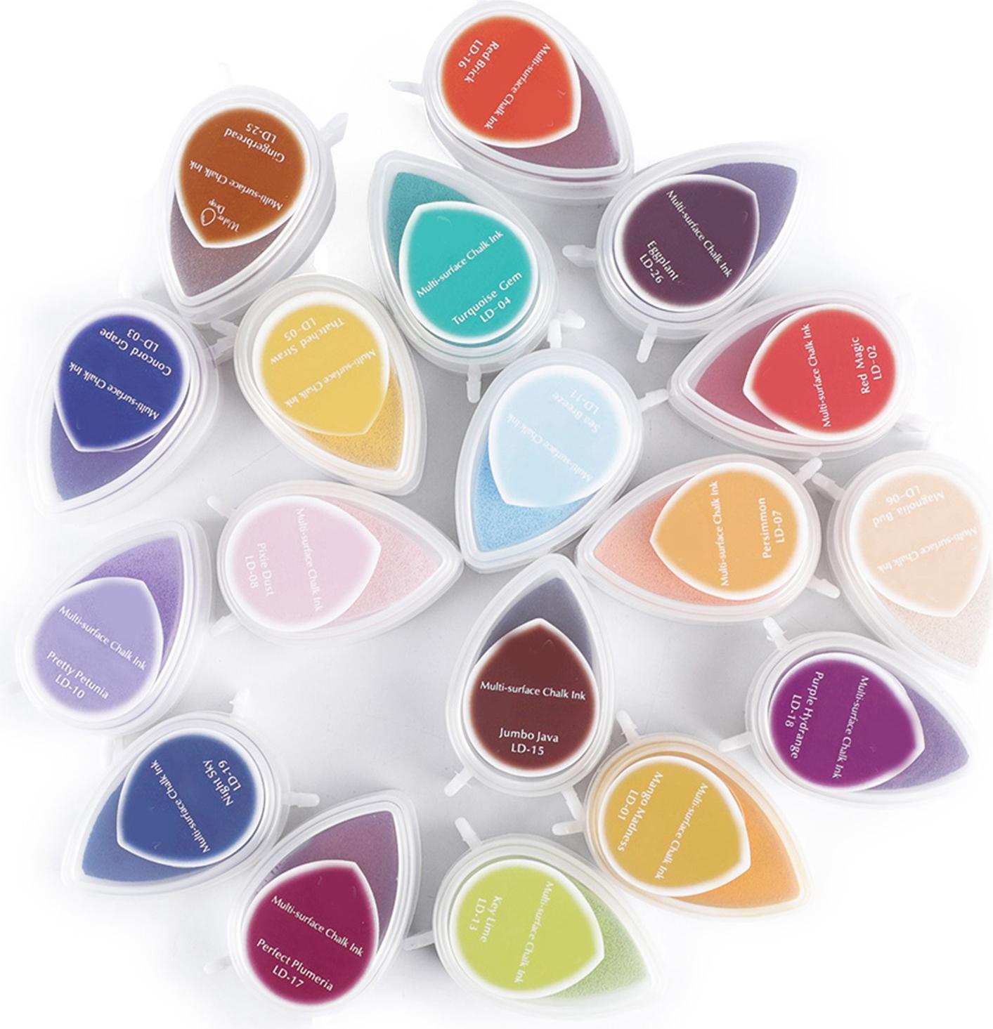 Gistuch Bastel-Stempelkissen, Floß-Pad-Stempel, Mehrzweck-Stempel, Papierstempel, DIY, Schrott-Buchung, leicht zu reinigende Farbe für Kinder