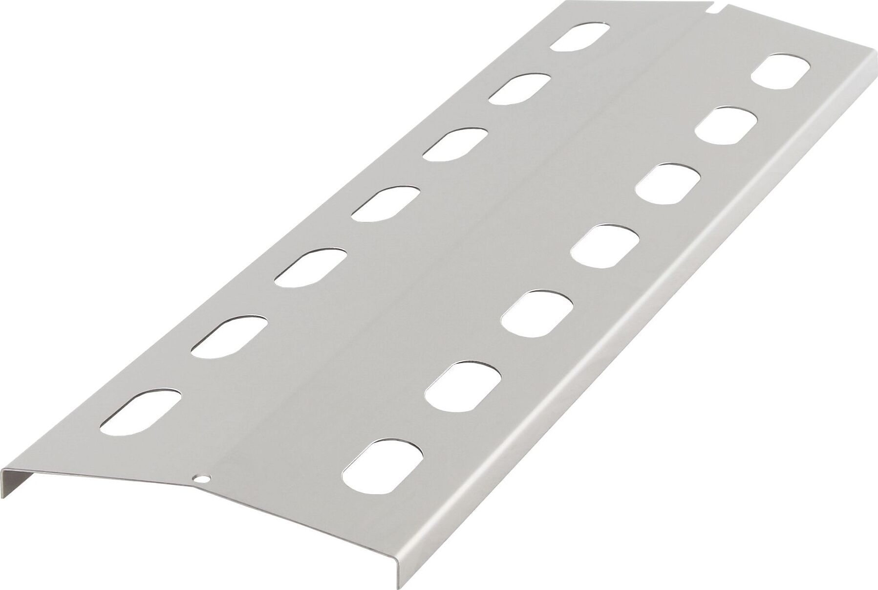 BBQ-Toro Edelstahl Flammenverteiler für Gasgrill | 37,5 x 12 cm | Flammenblech