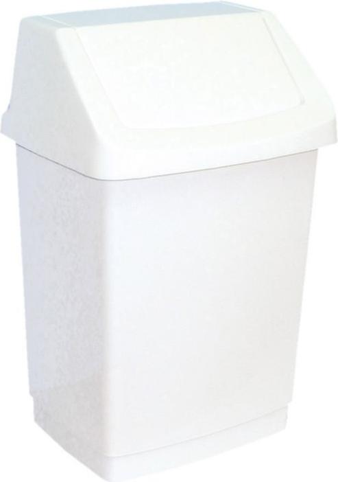 Curver kosz uchylny "click-it" 15l /biay