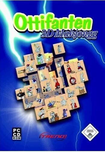 TREND Redaktions Ottifanten 3D-Mahjongg (Metallbox) CD-6751