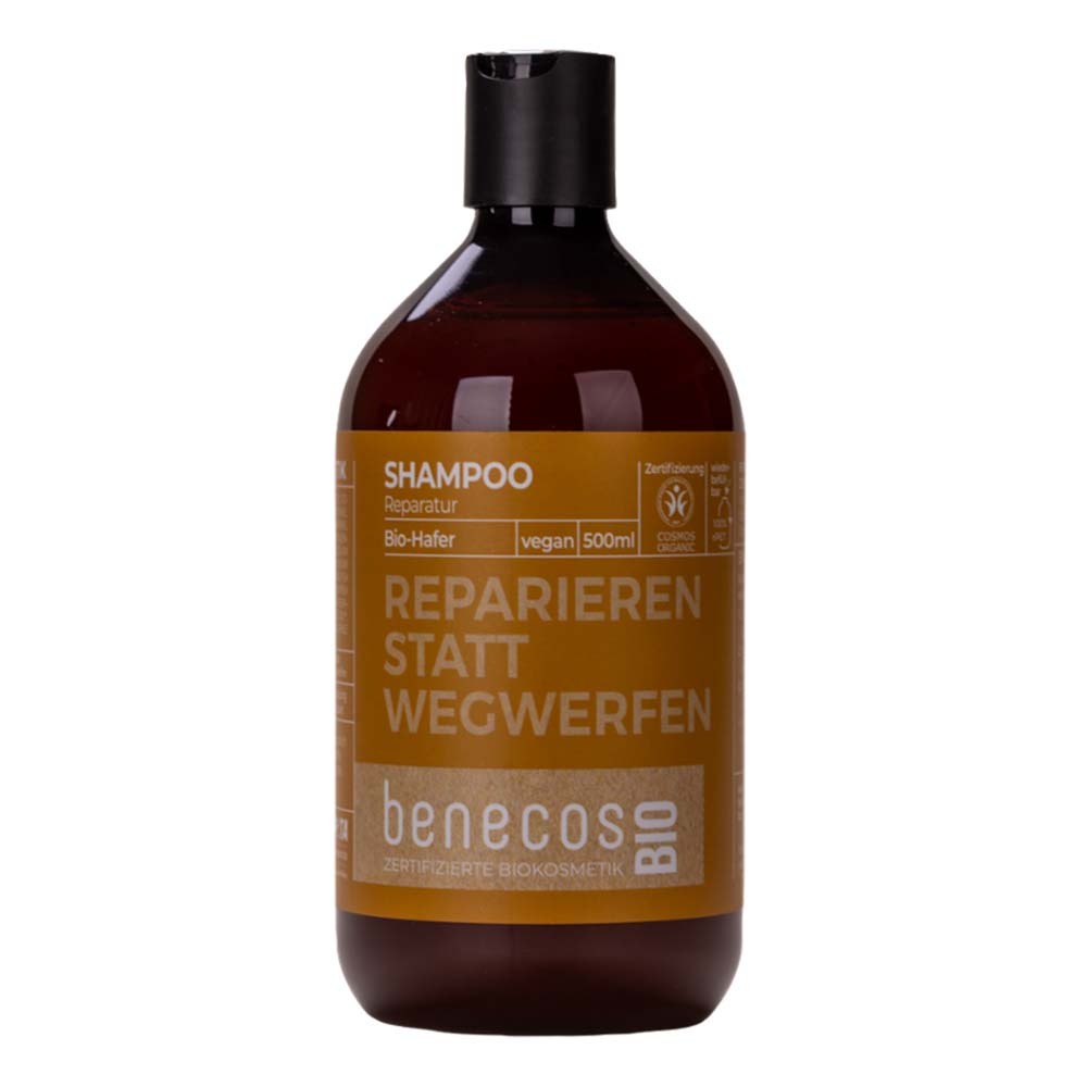 Benecos Shampoo Reparatur Hafer - Reparieren statt wegwerf 500 ml