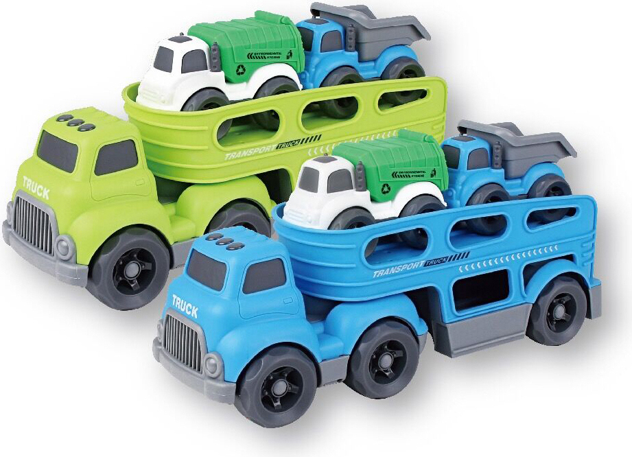 Wiky Auto - Sattelzug mit Autos 30 cm