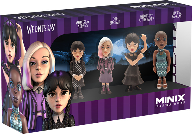 MINIX Netflix TV: Mittwoch - Mini 4 Pack MX7PCKWND