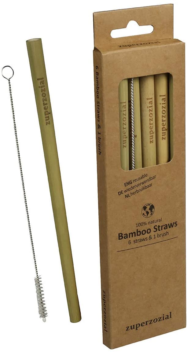 Zuperzozial Zupersozial Bamboo Strohhalme 1450100