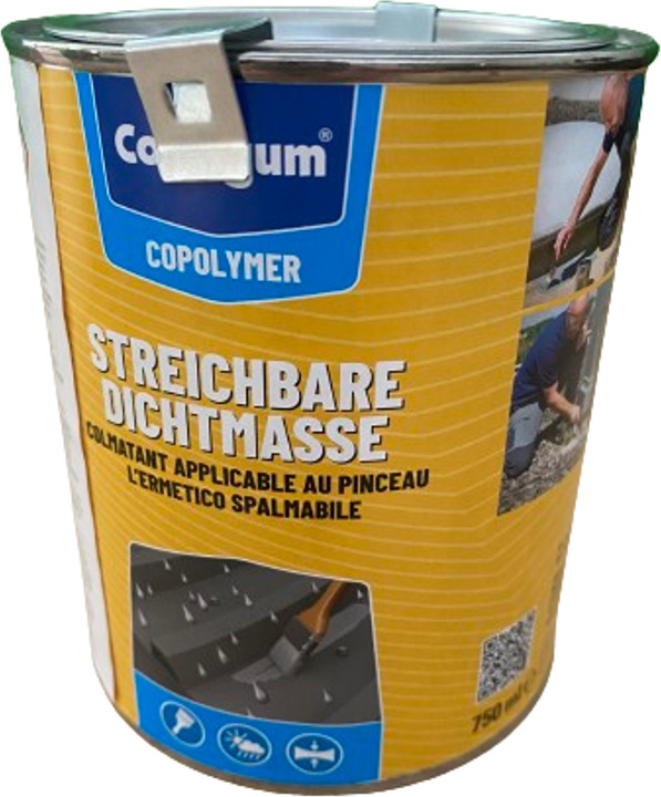 Dichtmasse streichbare Dichtmasse Coltogum witterungsbeständige Dichtmasse 750 ml