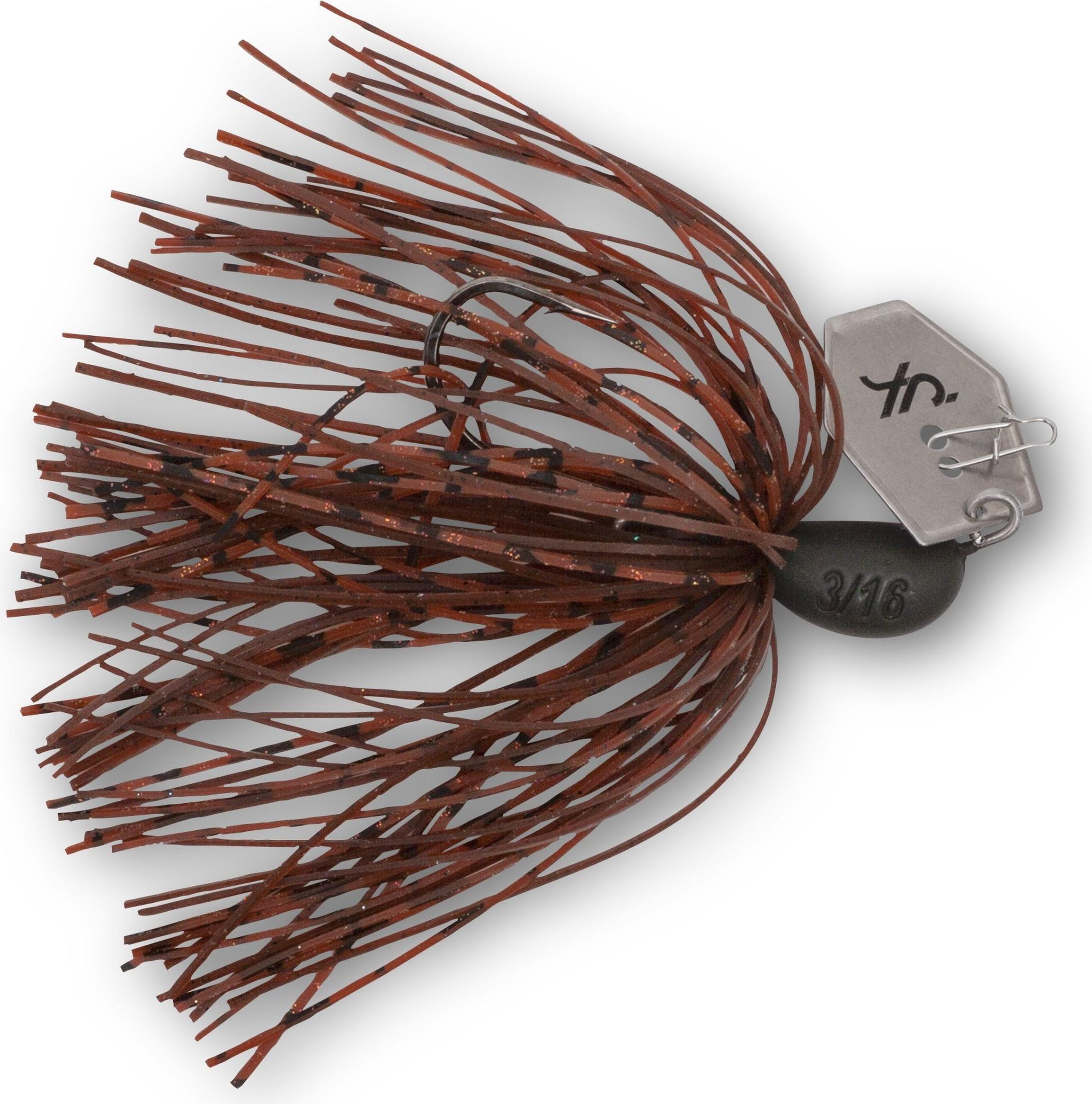 Quantum Chatterbait Spinnköder 1/0 4street Chatter brown 10 g 3139104