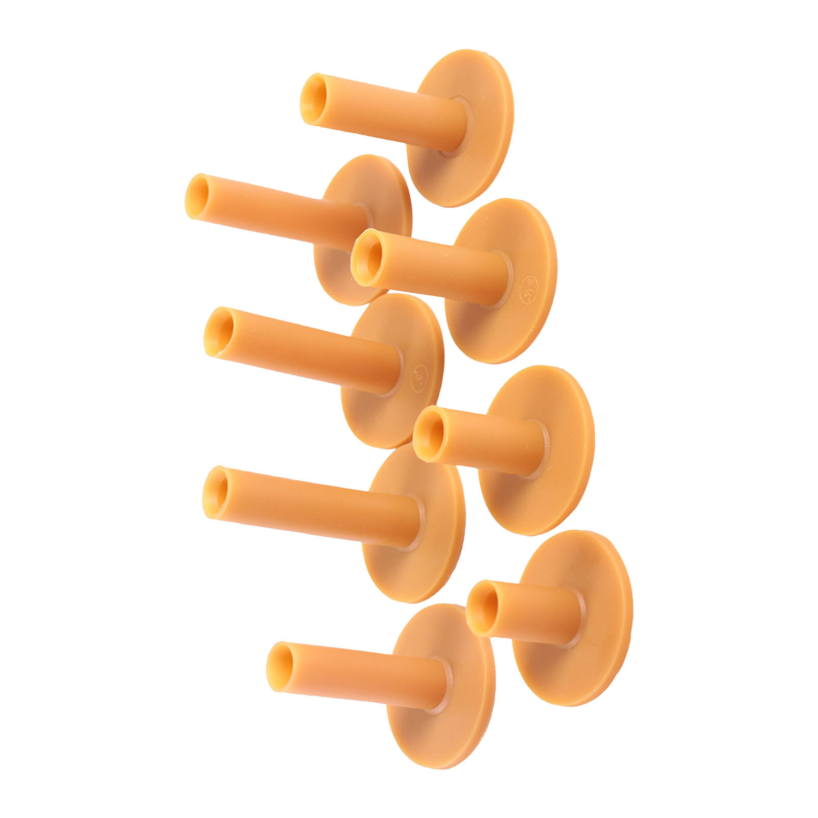 Gistuch Golf Tees Set, 8 Gummitee mit verschiedenen Höhen, ideal für Trainingsübungen und Anfänger im Golfspielen