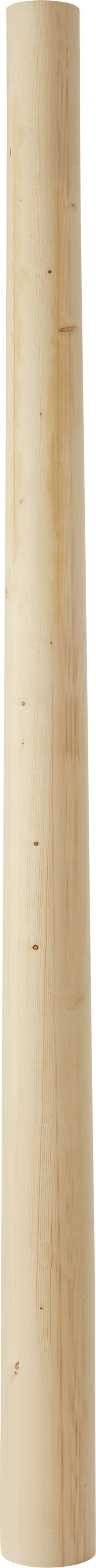 Nordingra Tra Holz Säule konisch 125 auf 165 x 2650 mm (236) - nordische Kiefer - Sweden