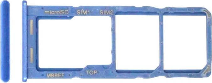 Samsung Galaxy M22 SIM-korthållare - Ljusblå