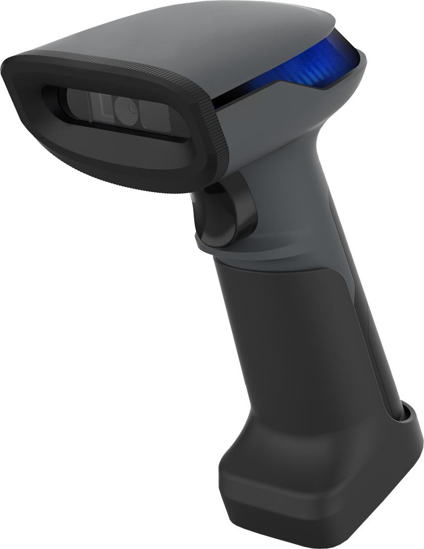 Atlantis Land A08-LD230P-2D Barcodeleser Tragbares Barcodelesegerät 1D/2D Schwarz