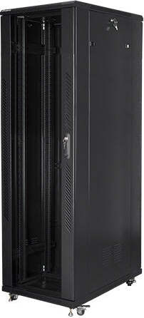 Lanberg 19" 42U 800X1000 Schwarz Lanberg Rackmount FF01-8042-12B