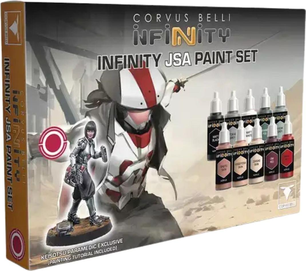 Corvus Belli Infinity Infinity JSA Paint Set Keisotsu Paramedic Exclusive INF281713
