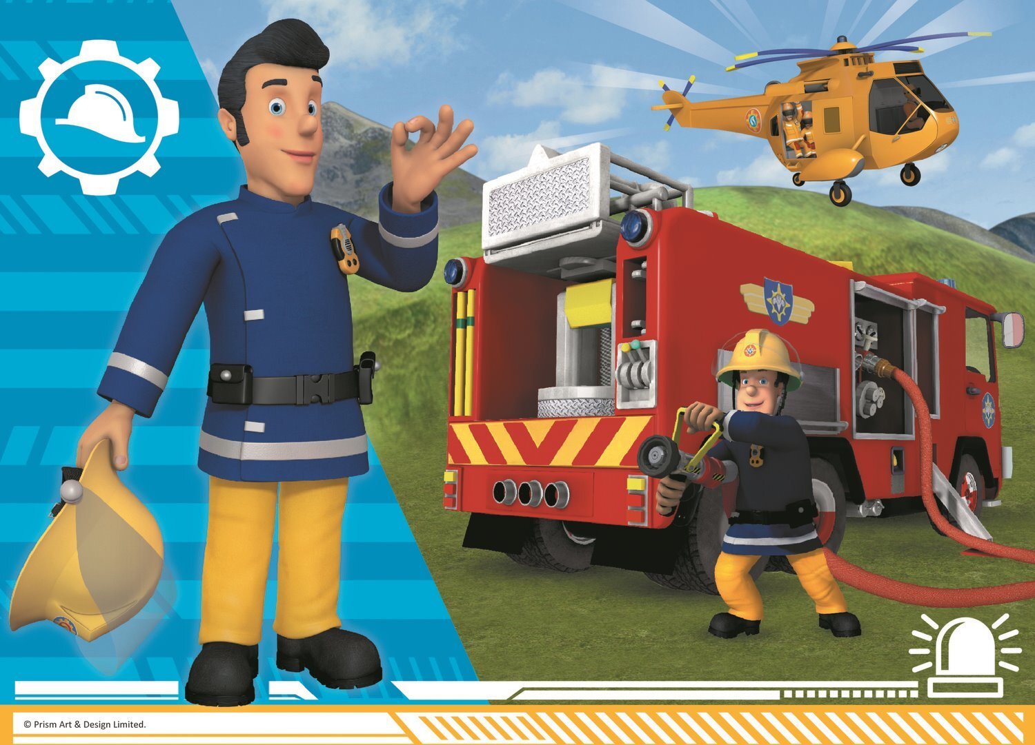 TREFL Puzzle Feuerwehrmann Sam: Rettungsteam 20 Teile