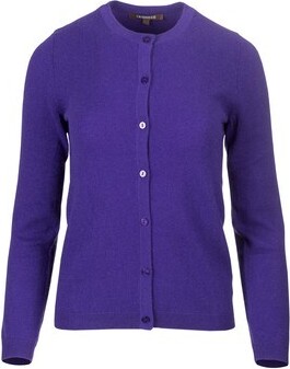 Sweter Kaschmirpullover ohne Knöpfe für Damen S