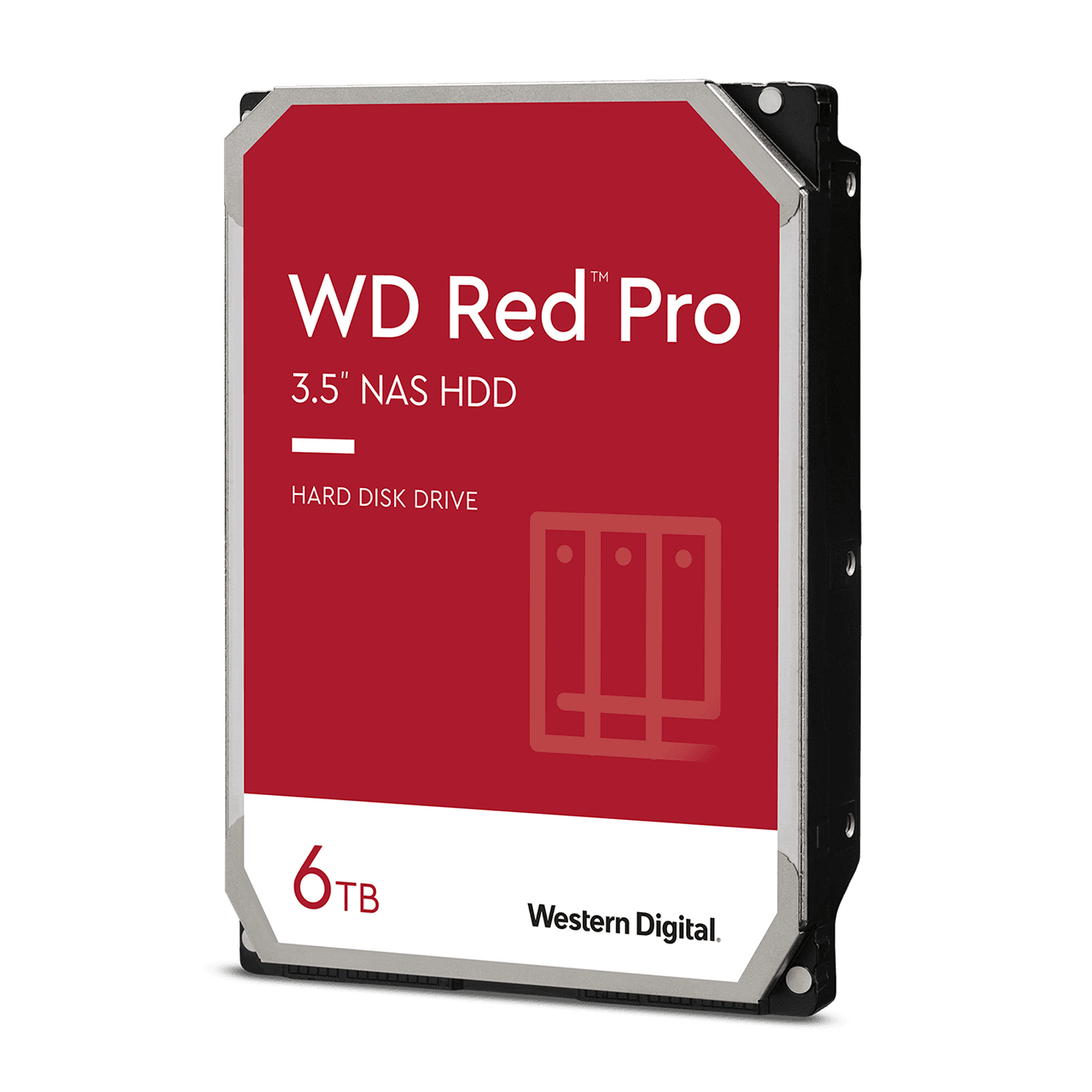 Western Digital Red Pro 6TB HDD NAS 7200 Giri/min 3,5
