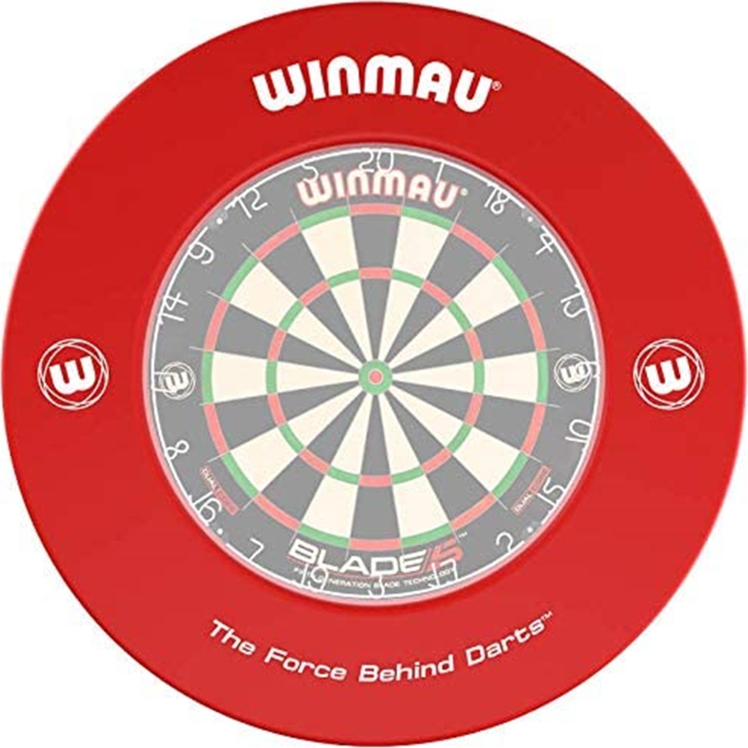 Winmau Dartboard Surround / Dart Catchring Rot 8077.03