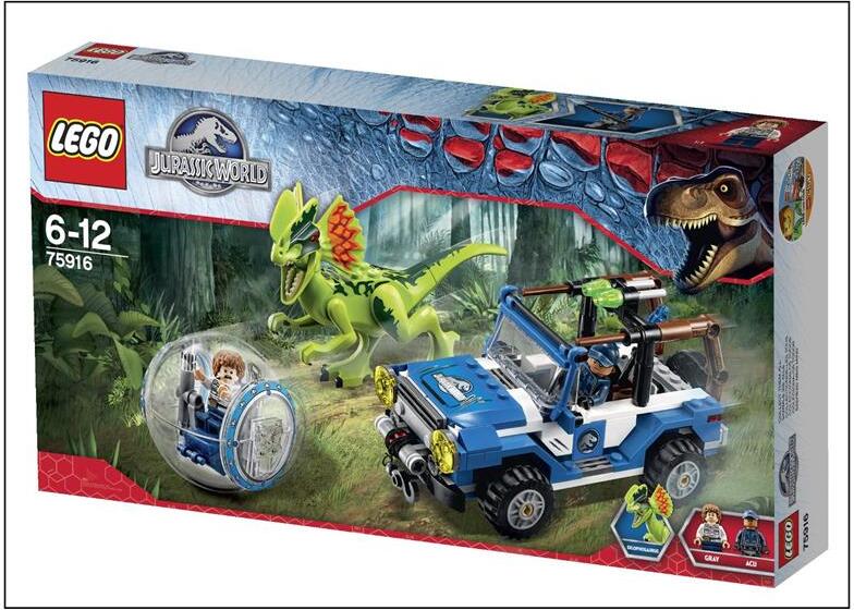 Lego 75916 Jurassic World - Hinterhalt des Dilopho