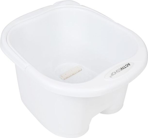 Activeshop weiße Pediküreschale mit Rollen AS-134171