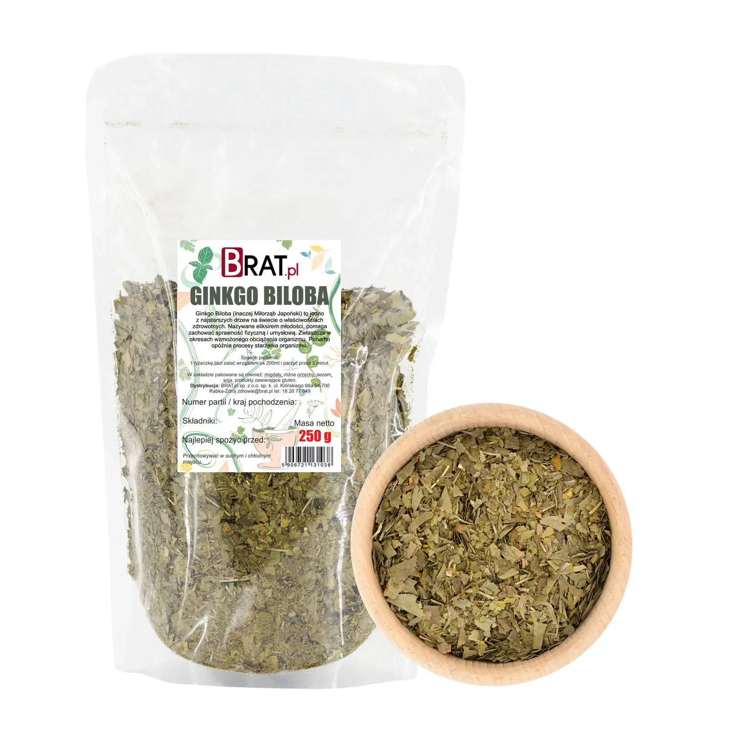 BRAT.PL Ginkgo biloba 250g