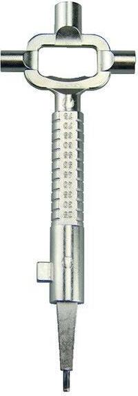 PROTEC.class PBAUSL Bauschlüssel lang + 6kant-Aufsatz