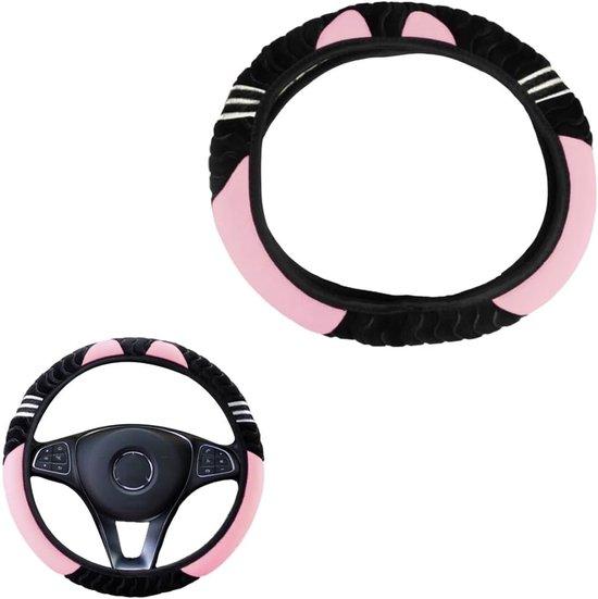OEM Plüsch-Steuerradabdeckung, generische Steuerradabdeckung, Auto-Steuerradabdeckung, Anti-Slip, Auto-Accessoire, Damen- und Herren-Steuerradabdeckung, rosa 2026