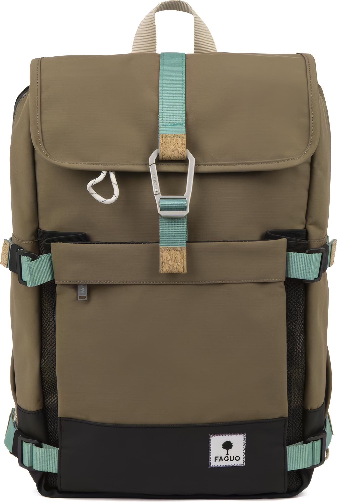 Faguo Rucksack Commuter Braun onesize COMMUTER.BRO01
