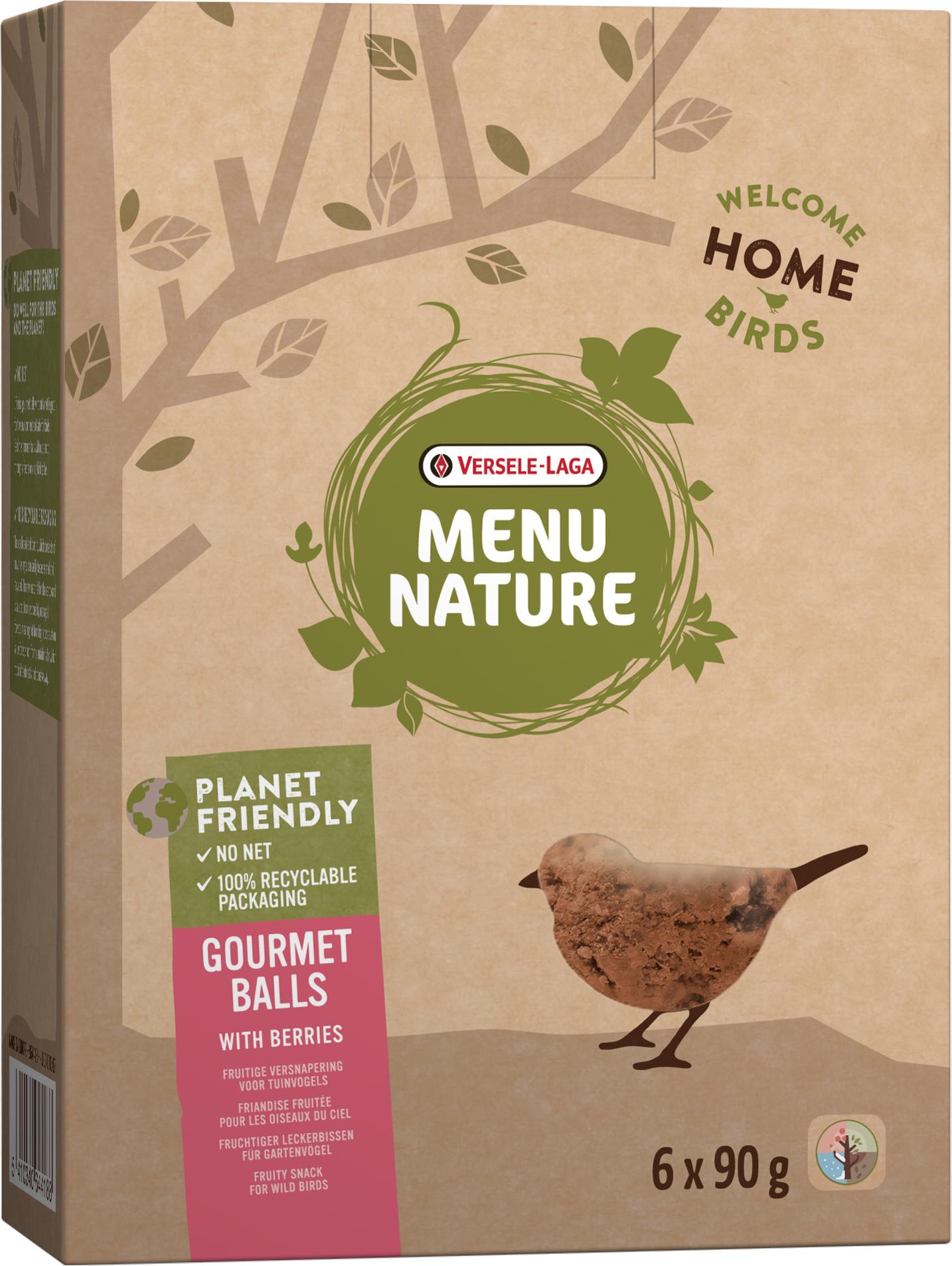 Versele Laga Versele-Laga Gourmet Balls With Berries, Box, Gemisch, 540 g, Universal, Getreide, pflanzliche Nebenerzeugnisse, Öle und Fette, Saaten, Gemüse, Früchte (Holunderbeeren...